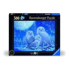 Ravensburger - Puzzle bufnite 500 piese lumineaza in intuneric design nou Ravensburger - 1